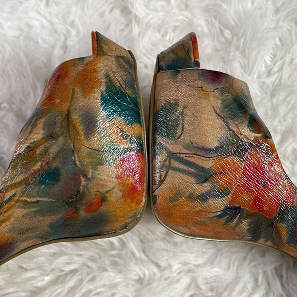 Diba Womens High Heel Stilettos Multi Color Floral Size 9M Floral Woodsy - Picture 15 of 17